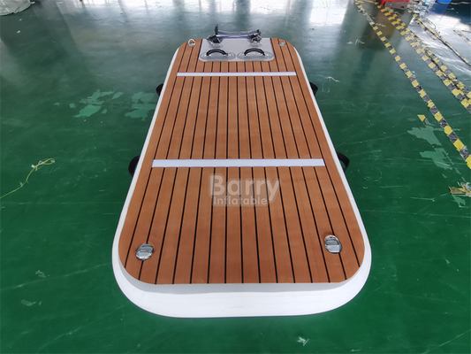 Facile installazione Piccolo Jet Ski gonfiabile privato Dock galleggiante per barca