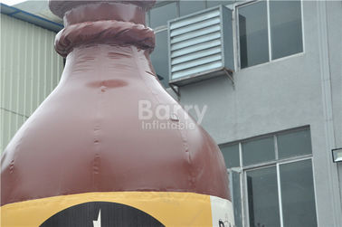 Prodotti di pubblicità di Commerical/modello gonfiabili della bottiglia di birra Wiskey di promozione con il ventilatore