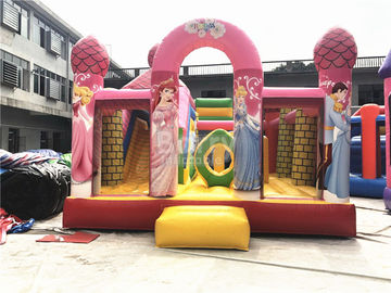 Grande principessa rosa Inflatable Bouncer, Camera commerciale professionale di rimbalzo